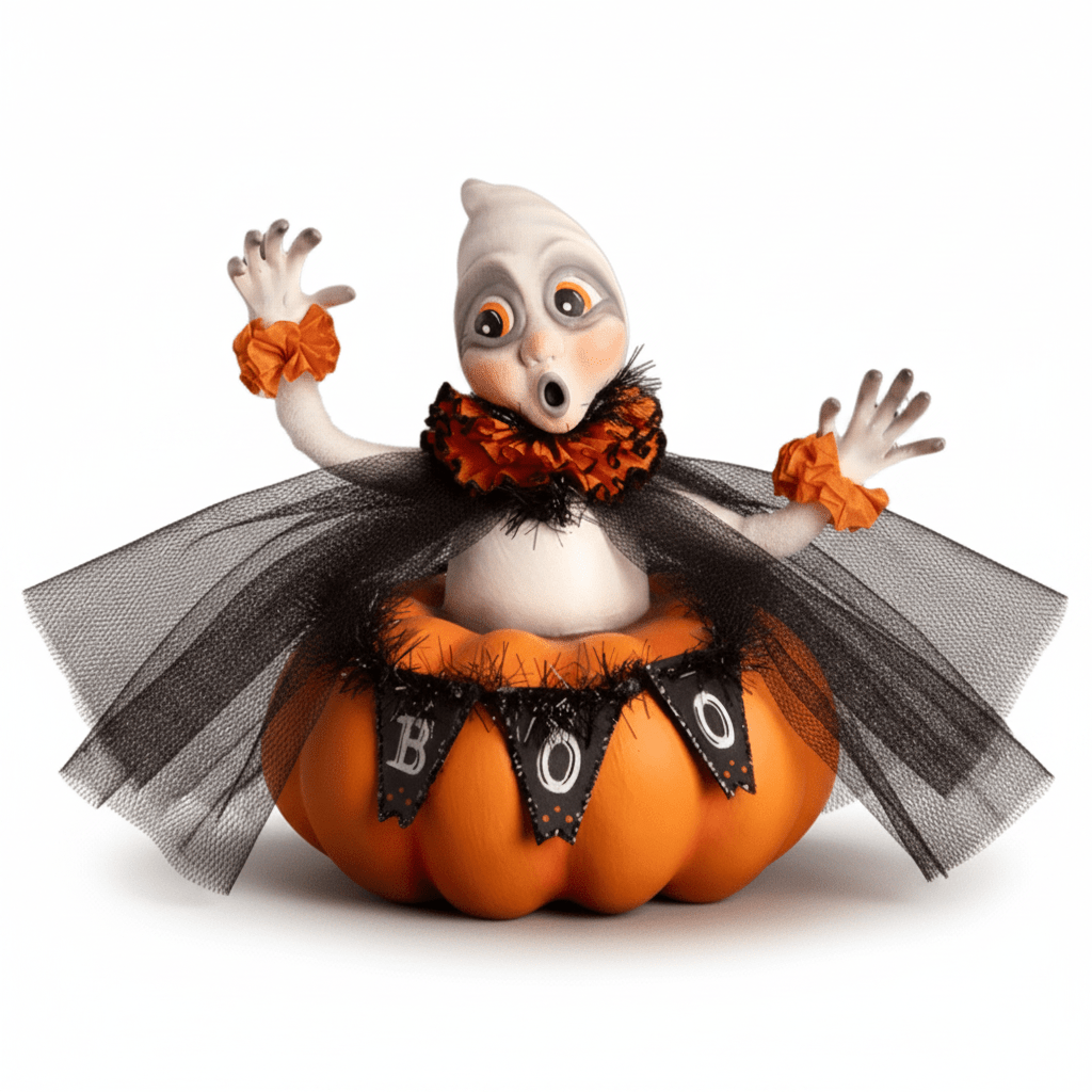 Binx Boo Ghost Halloween Decor by Bethany Lowe Designs - Che Cose Belle