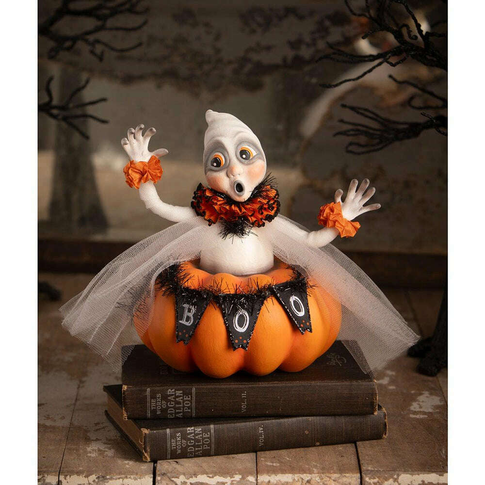 Binx Boo Ghost Halloween Decor by Bethany Lowe Designs - Che Cose Belle