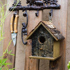 Birch Wood Decorative Bird House - Che Cose Belle