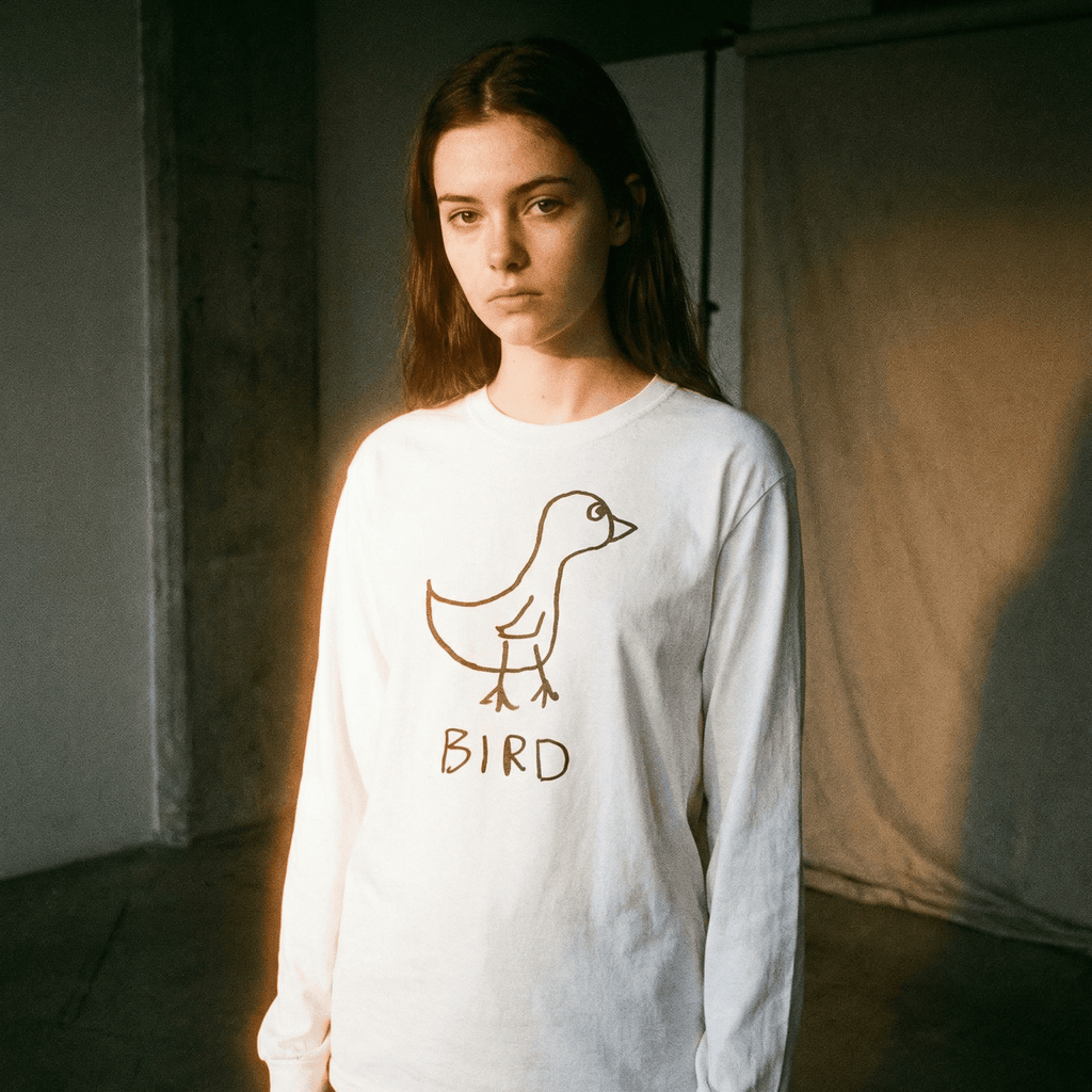 Bird - Long Sleeve Tee - Che Cose Belle