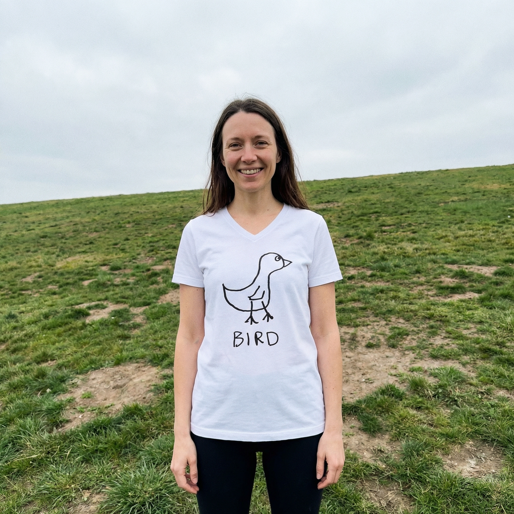 Bird - V-neck Tee