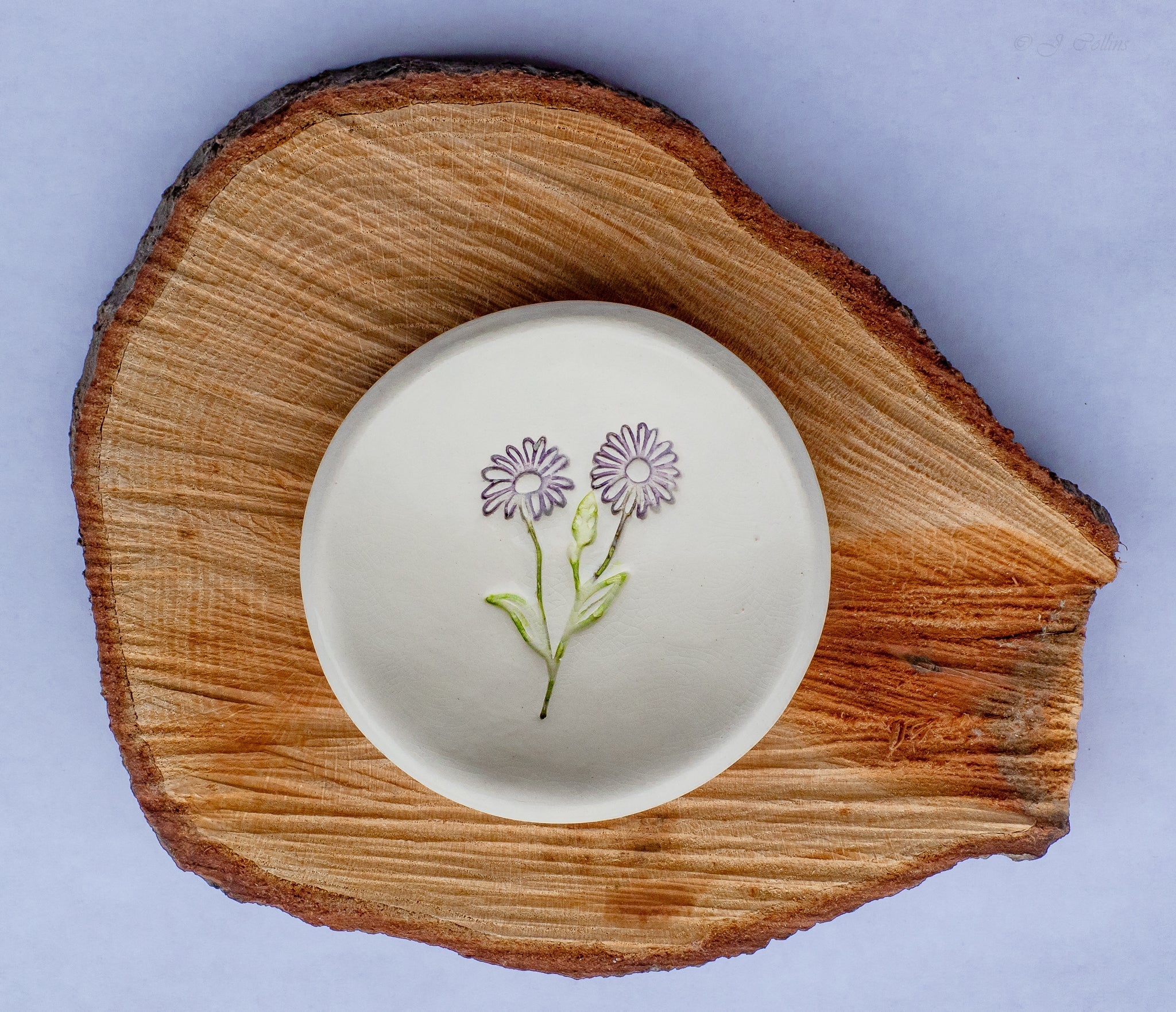 Birth Flower Ring Dish - Che Cose Belle