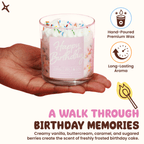 Birthday Cake Container Candle - Che Cose Belle