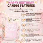 Birthday Cake Container Candle - Che Cose Belle