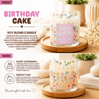 Birthday Cake Container Candle - Che Cose Belle