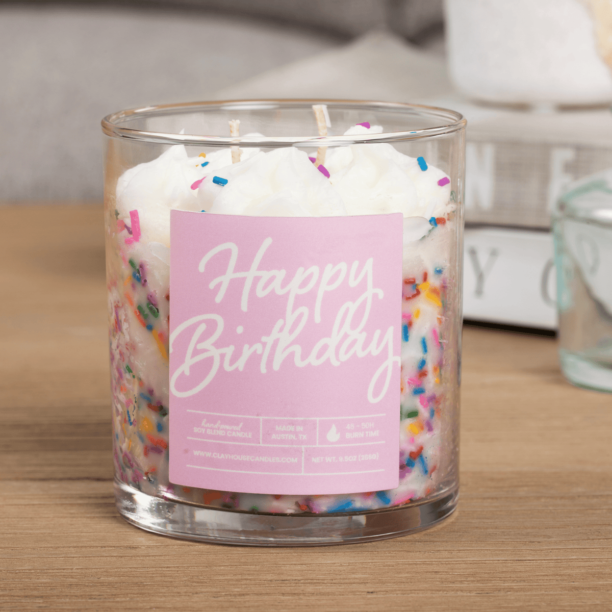 Birthday Cake Container Candle - Che Cose Belle