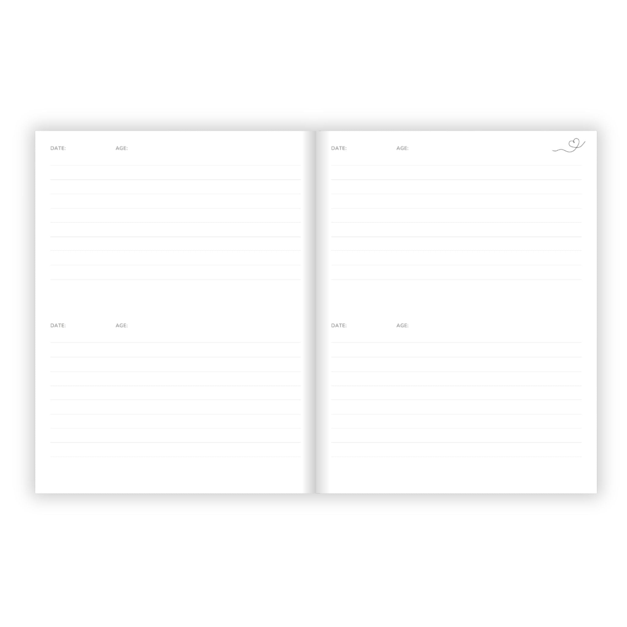 Birthday Memory Book - Blue Wave - Che Cose Belle