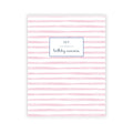 Birthday Memory Book - Blush Stripes - Che Cose Belle