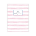 Birthday Memory Book - Blush Stripes - Che Cose Belle