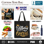 Birthday Queen Tote Bag, Glam Party Tote Bag for Stylish Women - Che Cose Belle
