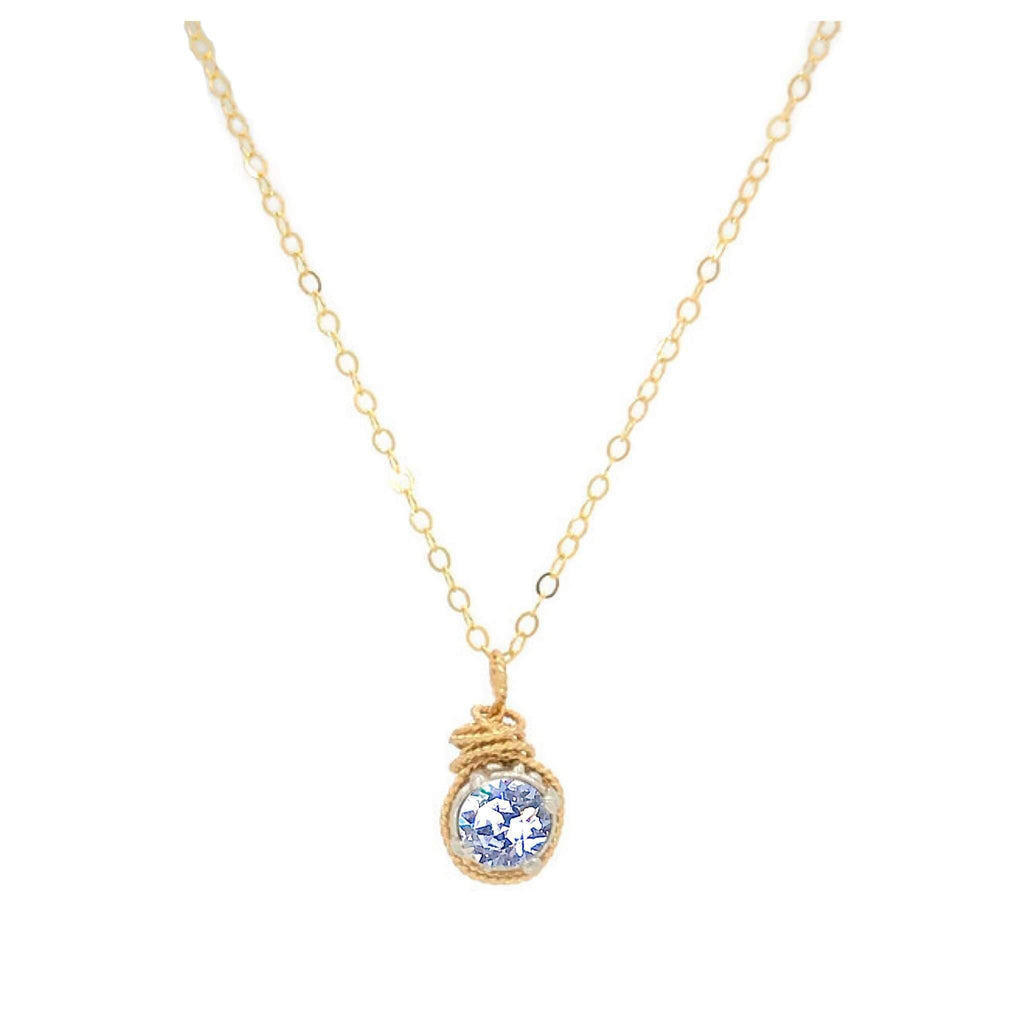 Birthstone Color Necklace - Che Cose Belle