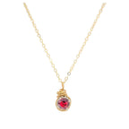 Birthstone Color Necklace