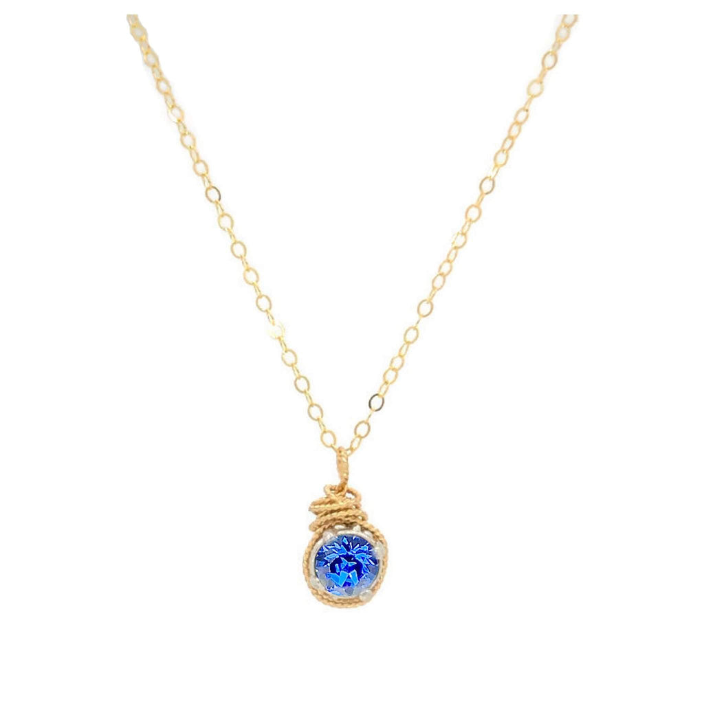 Birthstone Color Necklace - Che Cose Belle
