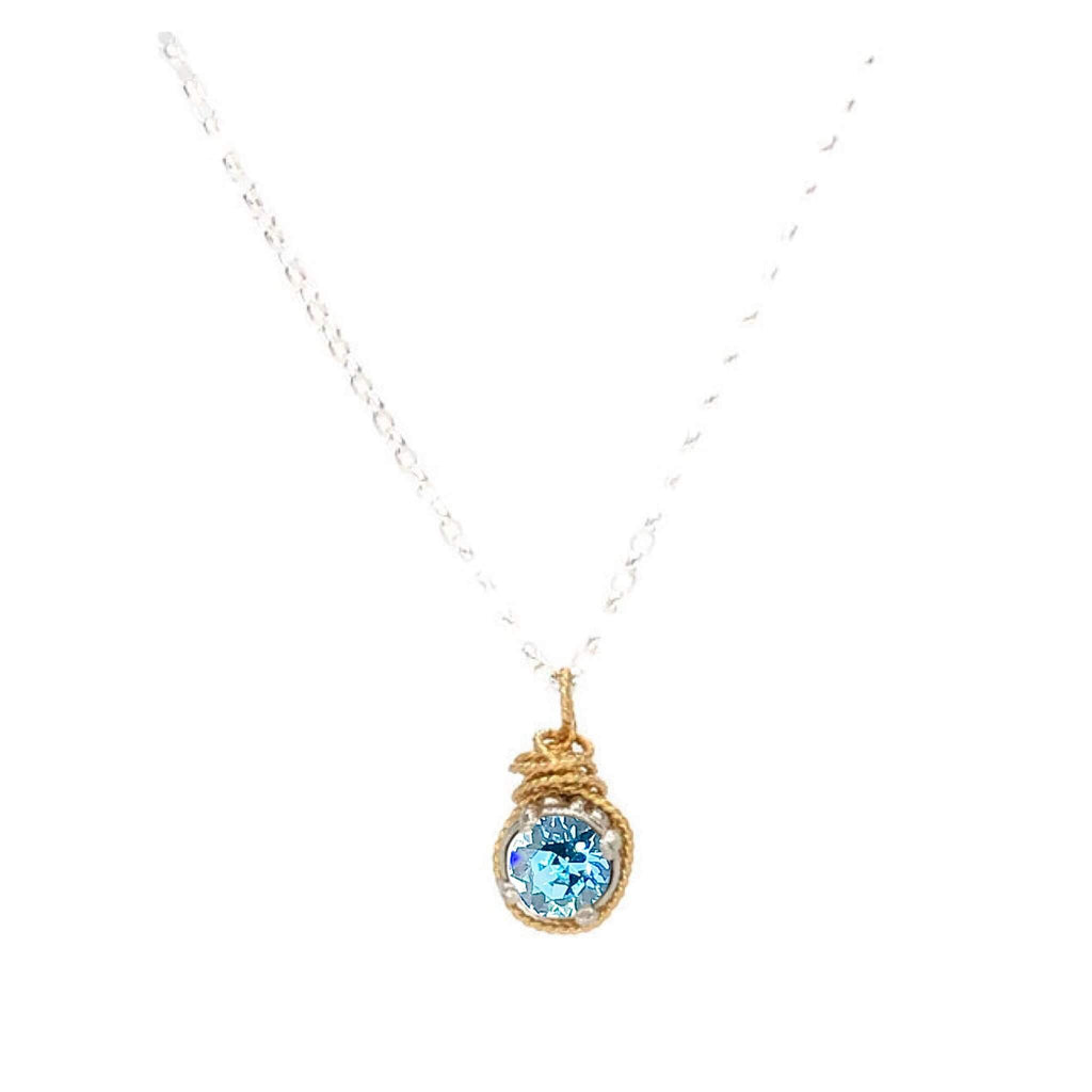 Birthstone Color Necklace - Che Cose Belle