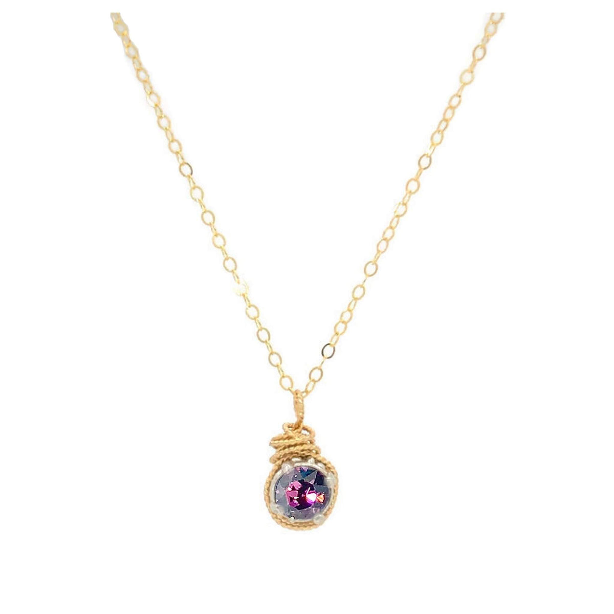 Birthstone Color Necklace - Che Cose Belle
