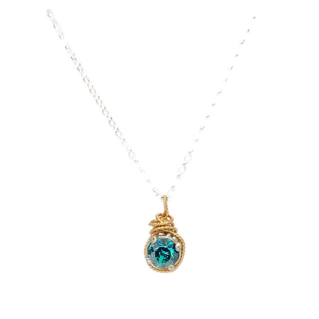 Birthstone Color Necklace - Che Cose Belle