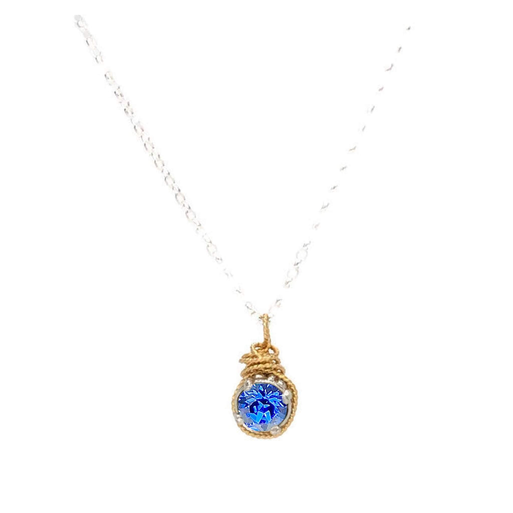 Birthstone Color Necklace - Che Cose Belle