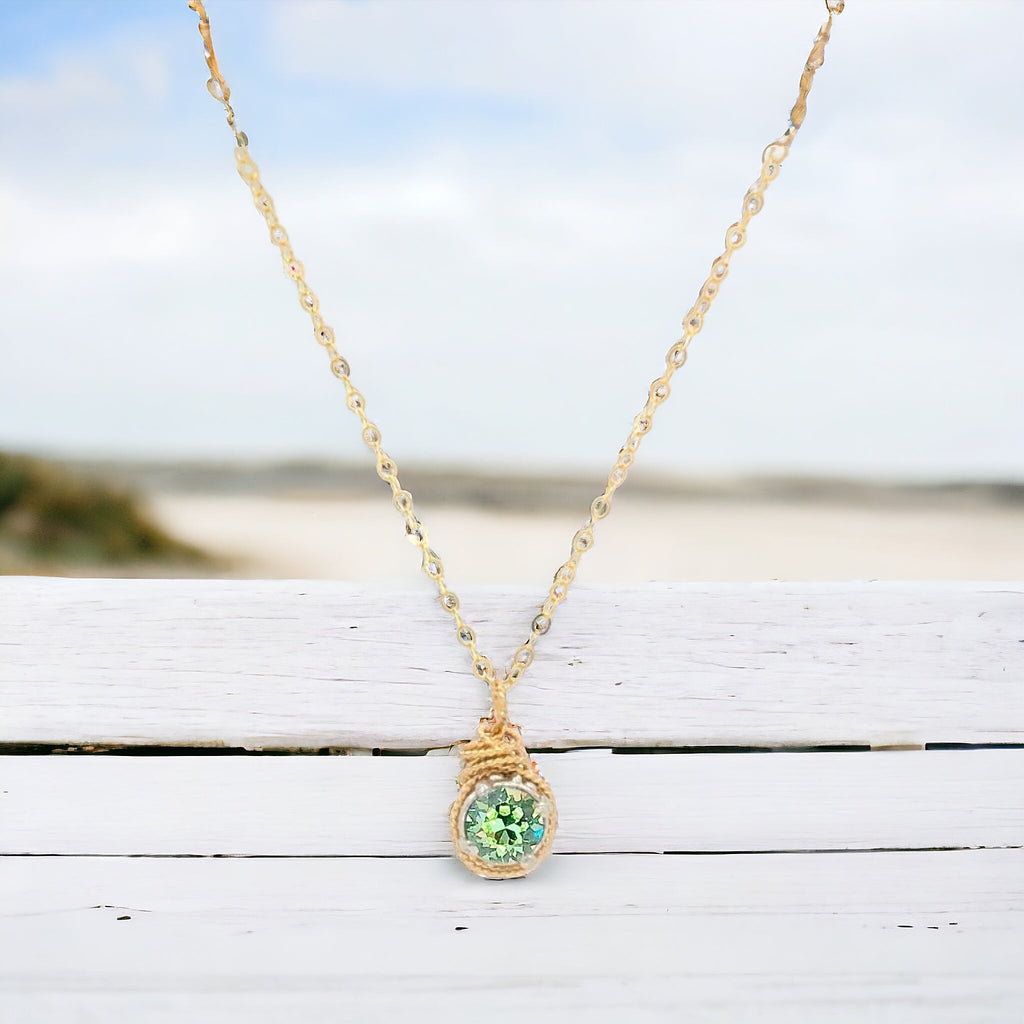 Birthstone Color Necklace - Che Cose Belle