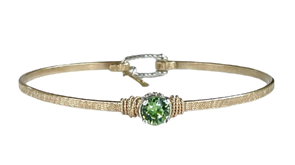 Birthstone Solitaire Bracelet - Che Cose Belle