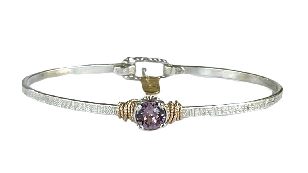 Birthstone Solitaire Bracelet - Che Cose Belle