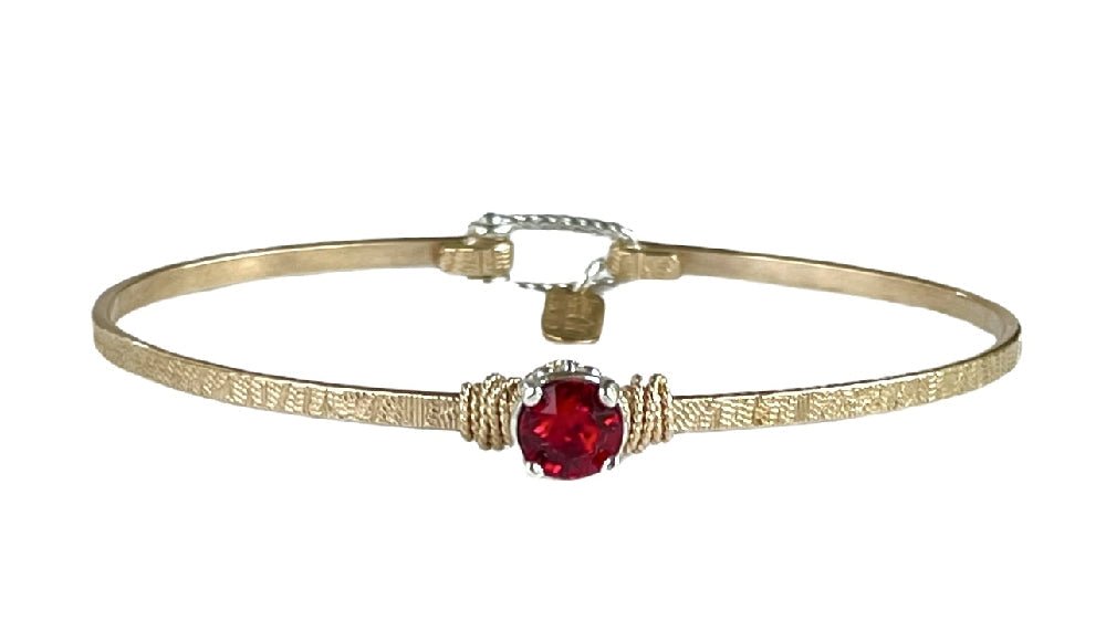Birthstone Solitaire Bracelet - Che Cose Belle