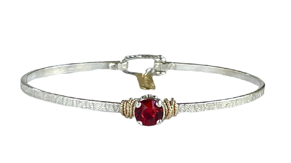 Birthstone Solitaire Bracelet - Che Cose Belle