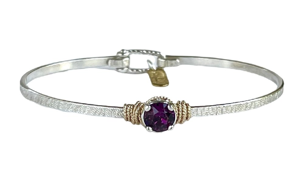 Birthstone Solitaire Bracelet - Che Cose Belle