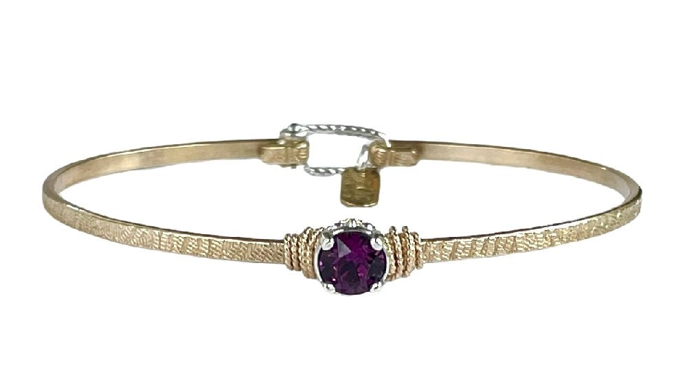 Birthstone Solitaire Bracelet - Che Cose Belle