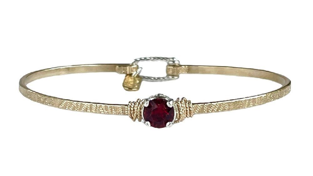 Birthstone Solitaire Bracelet - Che Cose Belle