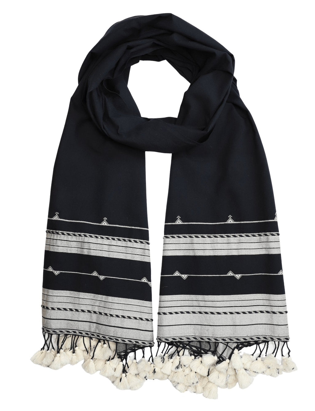 Black Kutch Scarf - Che Cose Belle