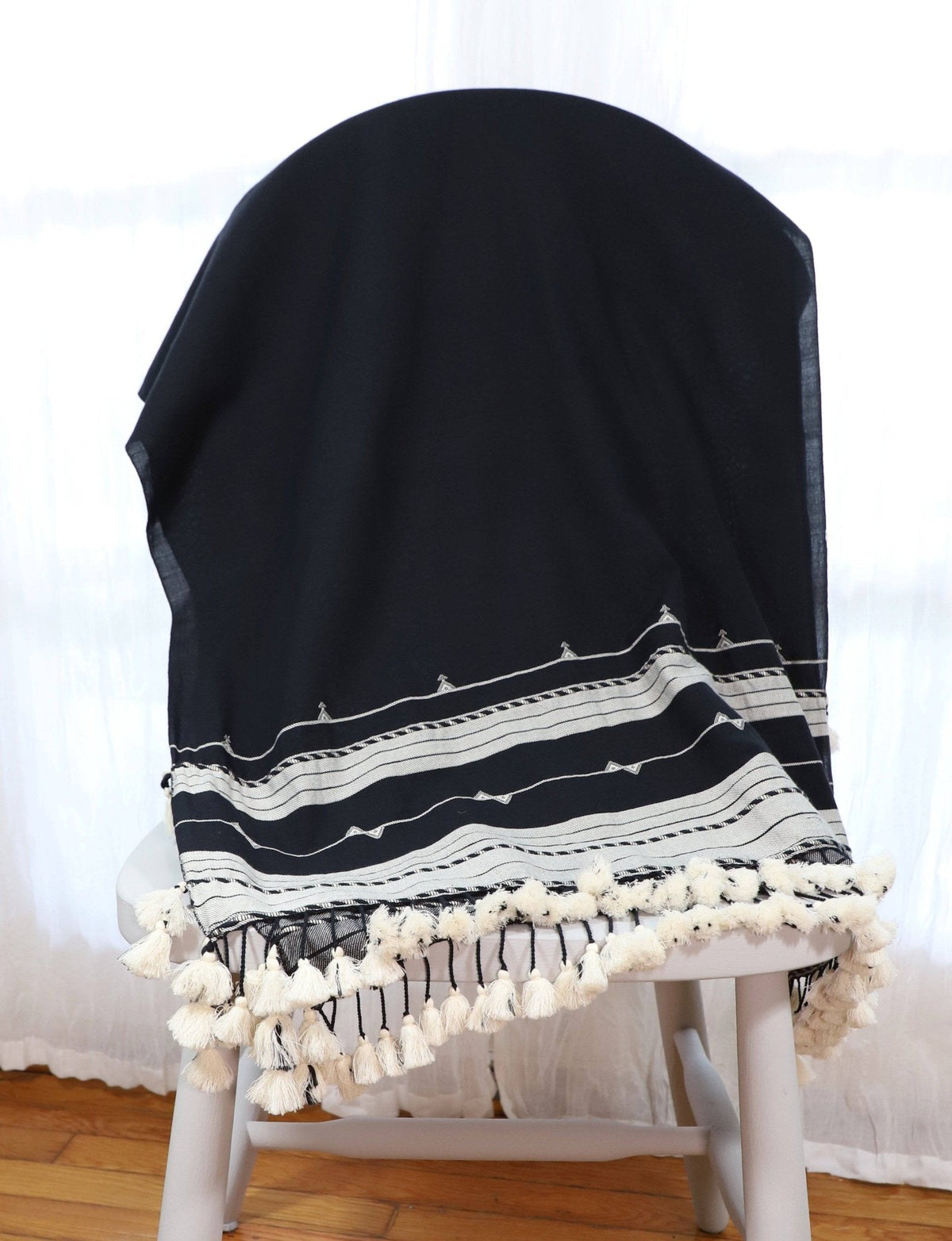 Black Kutch Scarf - Che Cose Belle