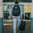 Black Leather Duffle Bag - Che Cose Belle