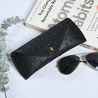Black Leather Sunglasses Cover - Che Cose Belle