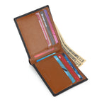 Black Minimal Contrast Wallet - Che Cose Belle