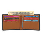 Black Minimal Contrast Wallet - Che Cose Belle