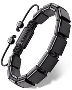Black Obsidian Beaded Bracelet - Havana - Che Cose Belle