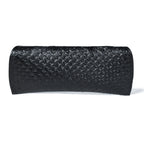 Black Textured Leather Sunglasses Cover - Che Cose Belle