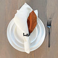 Black Thankful Napkin Ring - Che Cose Belle