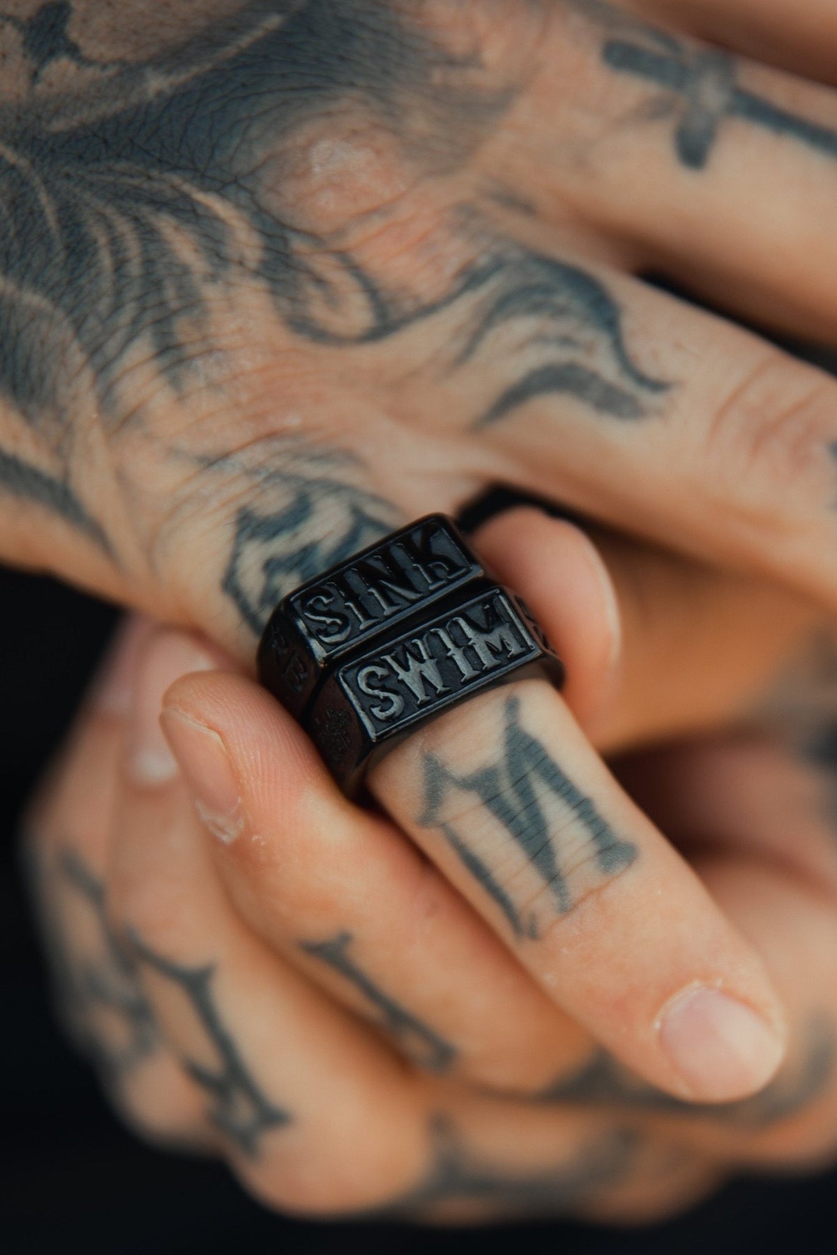 Blackout Sink or Swim Rings - Che Cose Belle
