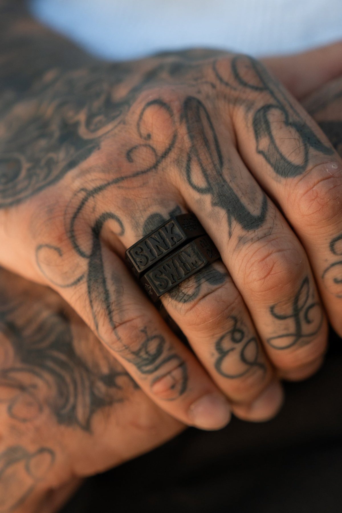Blackout Sink or Swim Rings - Che Cose Belle