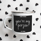 16oz Reusable Metal Candle Mug Scented Soy Candle Gift