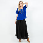 Blanche Pants - 100% Cotton Gauze - Che Cose Belle