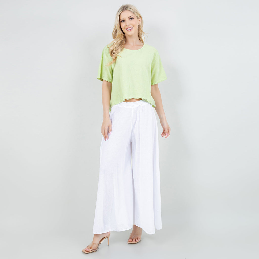 Blanche Pants - 100% Cotton Gauze - Che Cose Belle