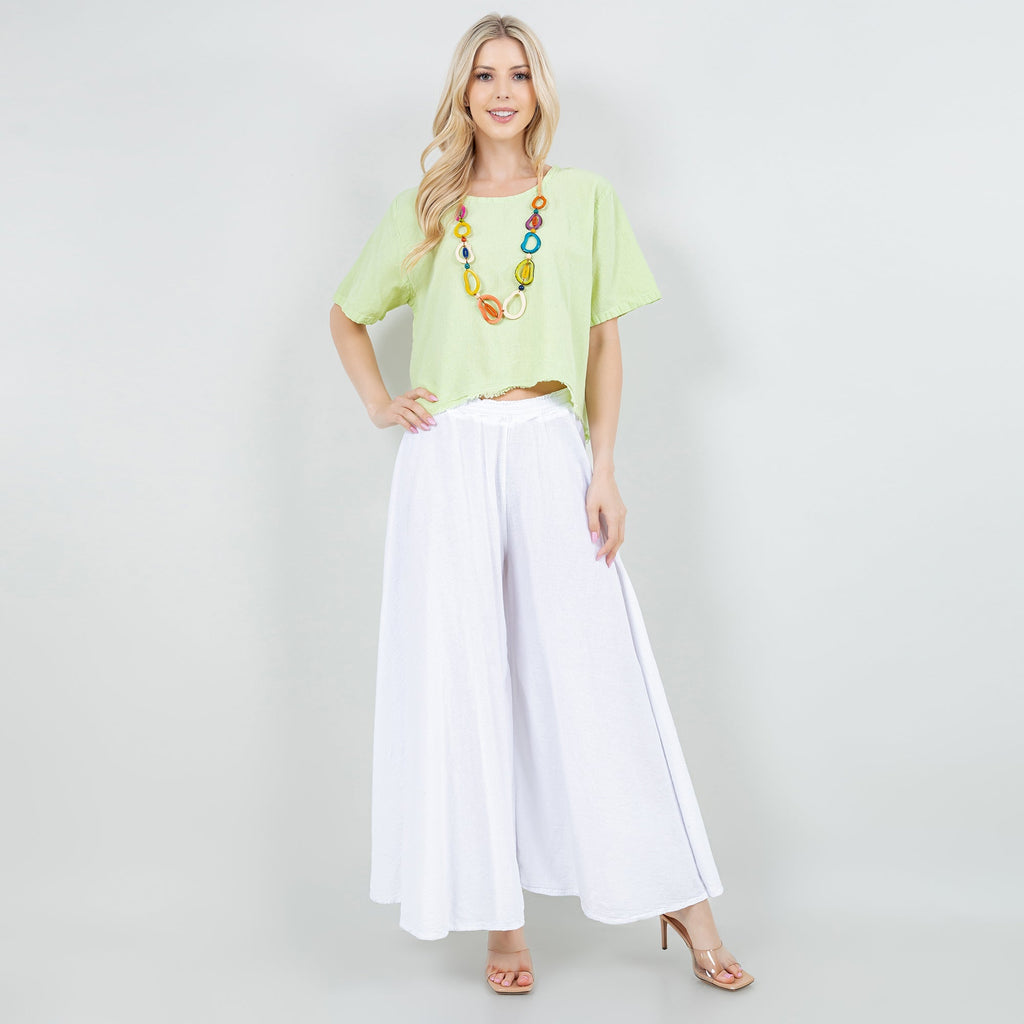 Blanche Pants - 100% Cotton Gauze - Che Cose Belle