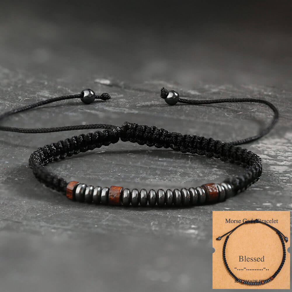 Blessed Morse Code Bracelet - Che Cose Belle