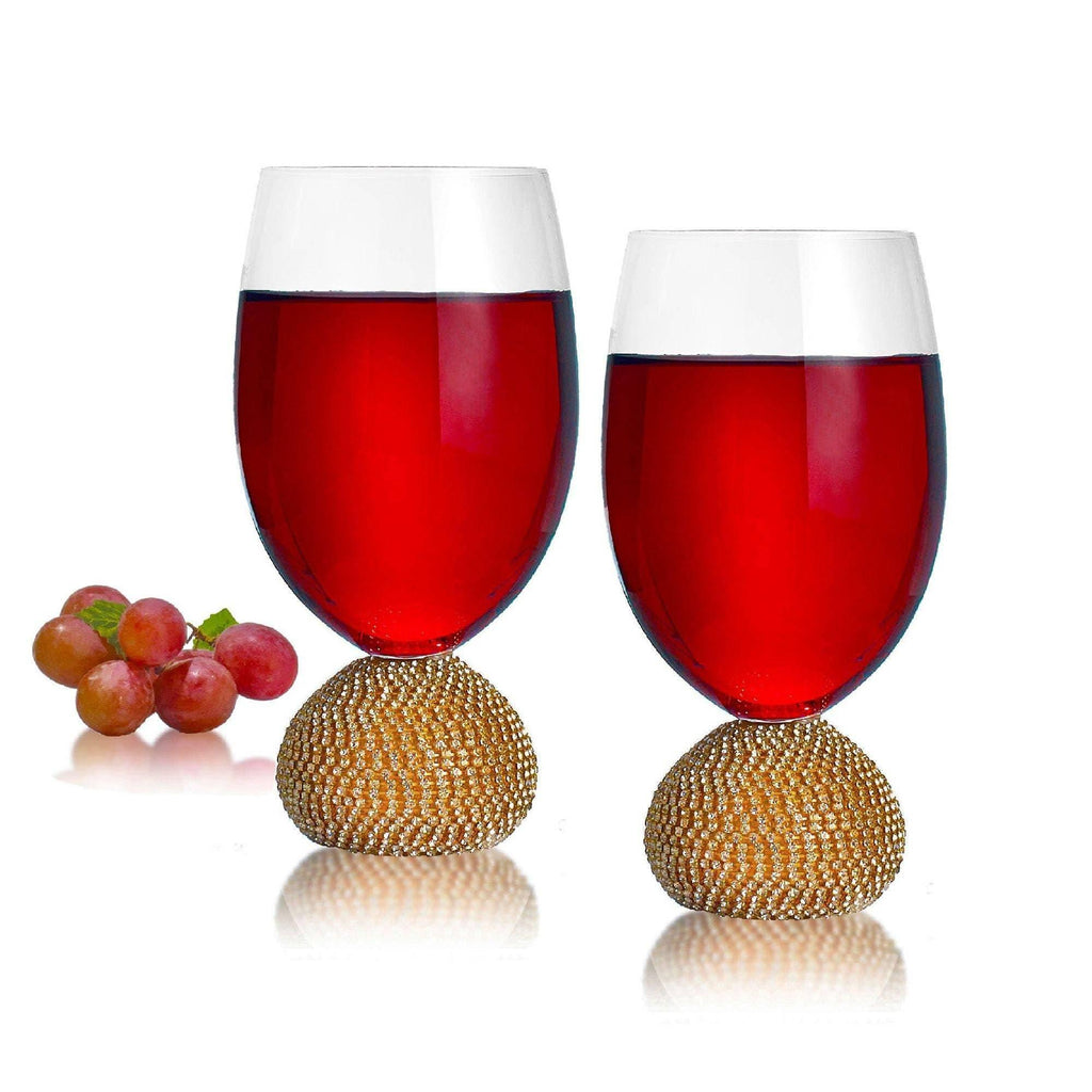 Bling Wine Glasses - Che Cose Belle