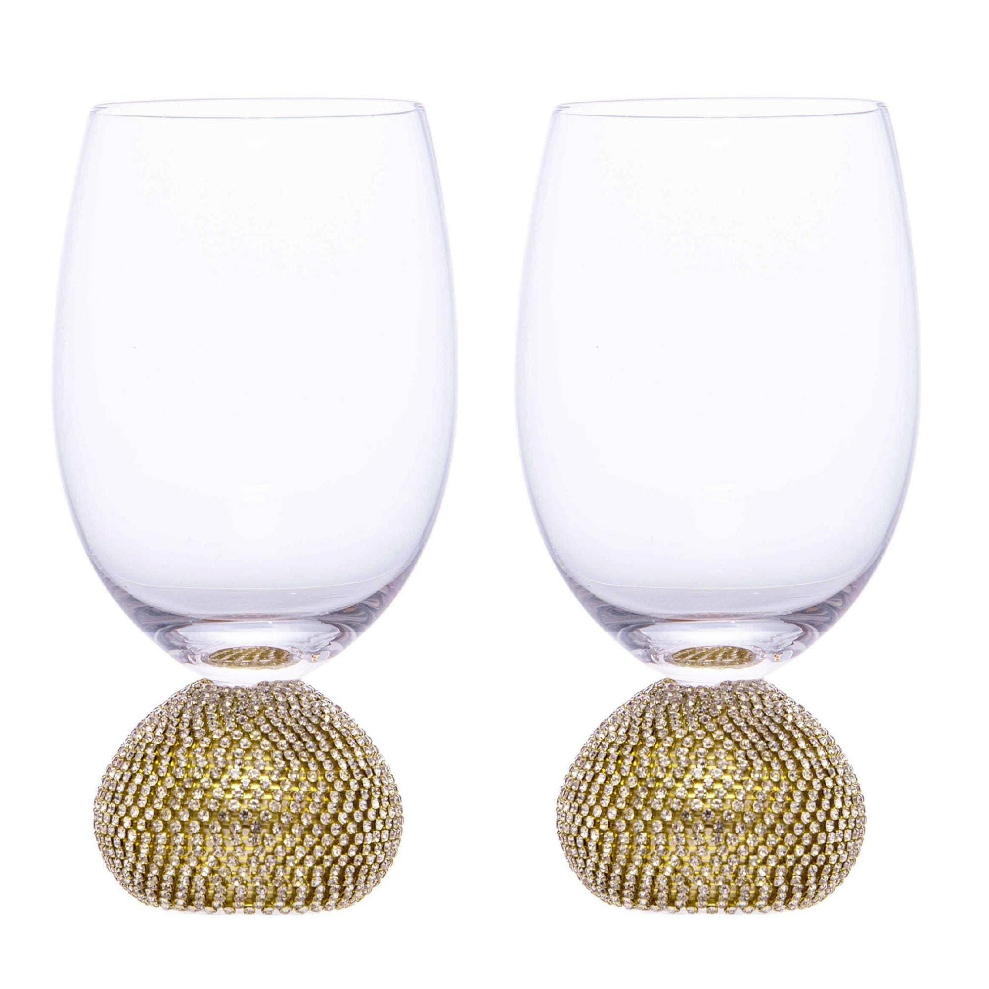 Bling Wine Glasses - Che Cose Belle
