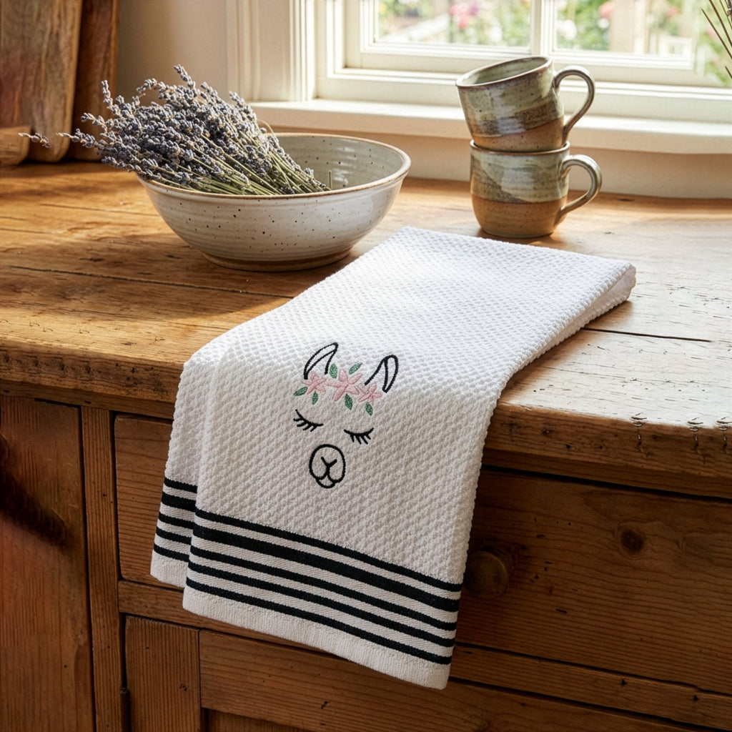 Blissful Alpaca Kitchen Towels - Che Cose Belle