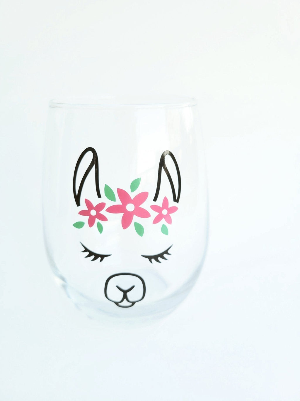 Blissful Alpaca Wine Glass - Che Cose Belle