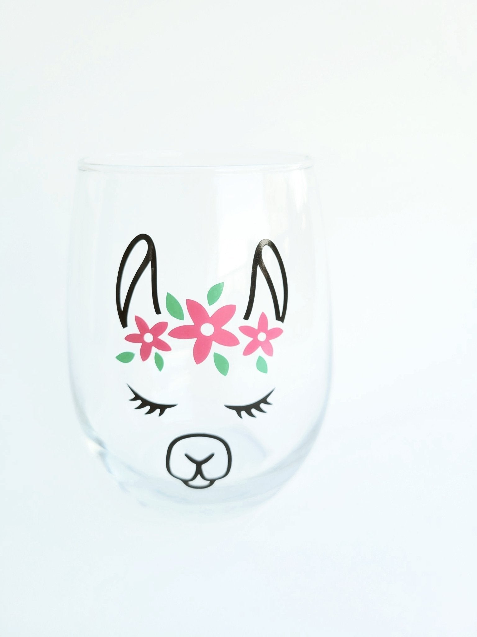 Blissful Alpaca Wine Glass - Che Cose Belle